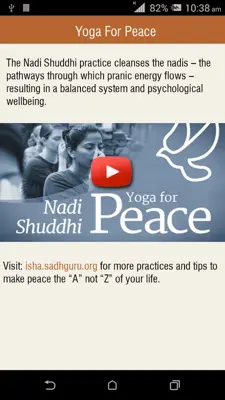 Yoga tools from Sadhguru android App screenshot 2